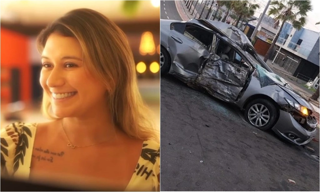 Blogueira Yasmin Sales, do perfil no Instagram Teresina Sua Loka, sofre acidente