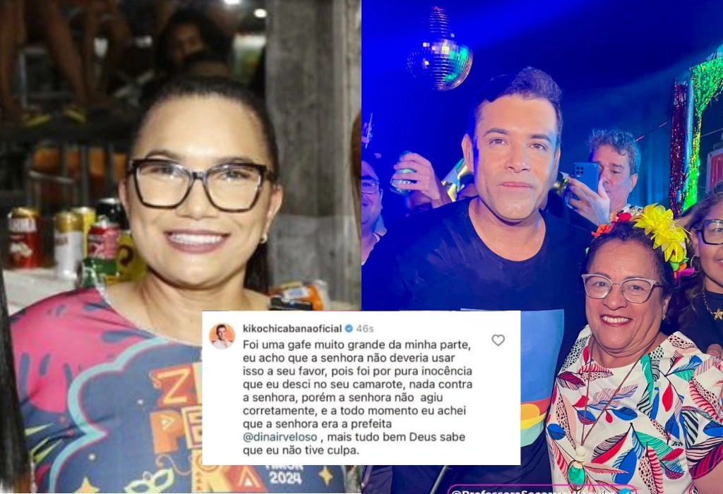 Cantor da banda Chicabana confunde prefeita de Timon