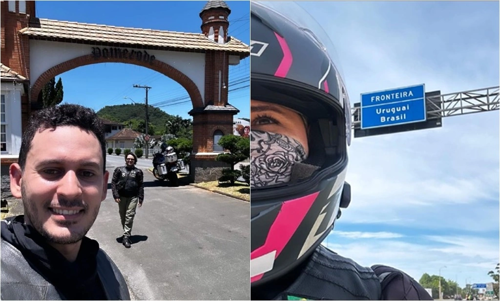 Casal timonense viaja mais de 15 mil km em moto pelo Brasil e América do Sul