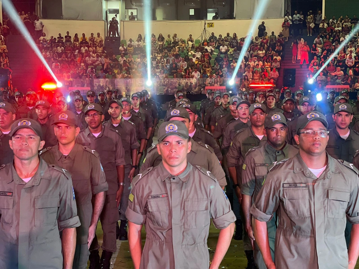 Cerca de 350 novos policiais são formados para fortalecer a segurança do Piauí