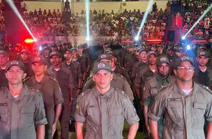 Cerca de 350 novos policiais são formados para fortalecer a segurança do Piauí (Foto: Tiago Moura / Conecta Piauí)