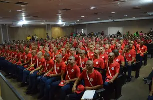 Corpo de Bombeiros Militar realiza aula inaugural do curso de novos soldados (Foto: Reprodução)