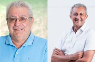 Da esquerda para direita: Prefeito Ferdinando Coutinho e Nonatinho Medeiros (Foto: Reprodução)