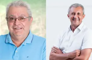Da esquerda para direita: Prefeito Ferdinando Coutinho e Nonatinho Medeiros (Foto: Reprodução)