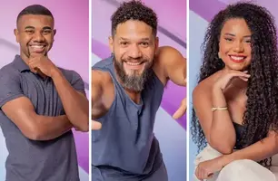 Davi, Juninho e Thalyta estão no paredão (Foto: Reprodução)