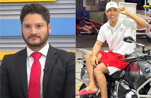 Delegado Alisson Macedo e Ítallo Bruno (Foto: Reprodução Meio Norte e Instagram)