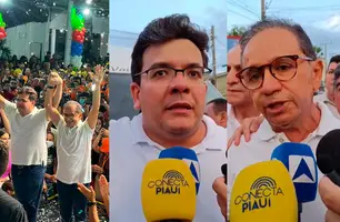 Dr. Hélio lança pré-candidatura em Parnaíba ao lado do governador Rafael Fonteles (Foto: Conecta Piauí)