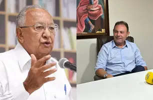 Dr. Pessoa e Jeová Alencar (Foto: Ascom - Conecta Piauí)