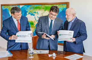 Em audiência com Lula, Rafael pede mais investimentos para o Piauí (Foto: Reprodução)