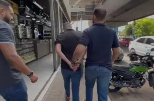 Empresário que protestou contra ‘Operação Interditados’ é preso em Teresina (Foto: Reprodução)