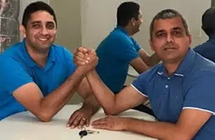 Encontro de Henrique Júnior e Schinneyder busca entendimento para as eleições (Foto: Reprodução)