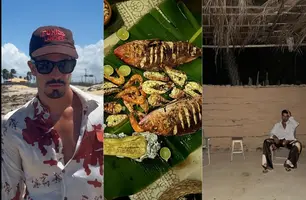 Enzo Celulari passa Réveillon em Barra Grande (Foto: Reprodução/Instagram)