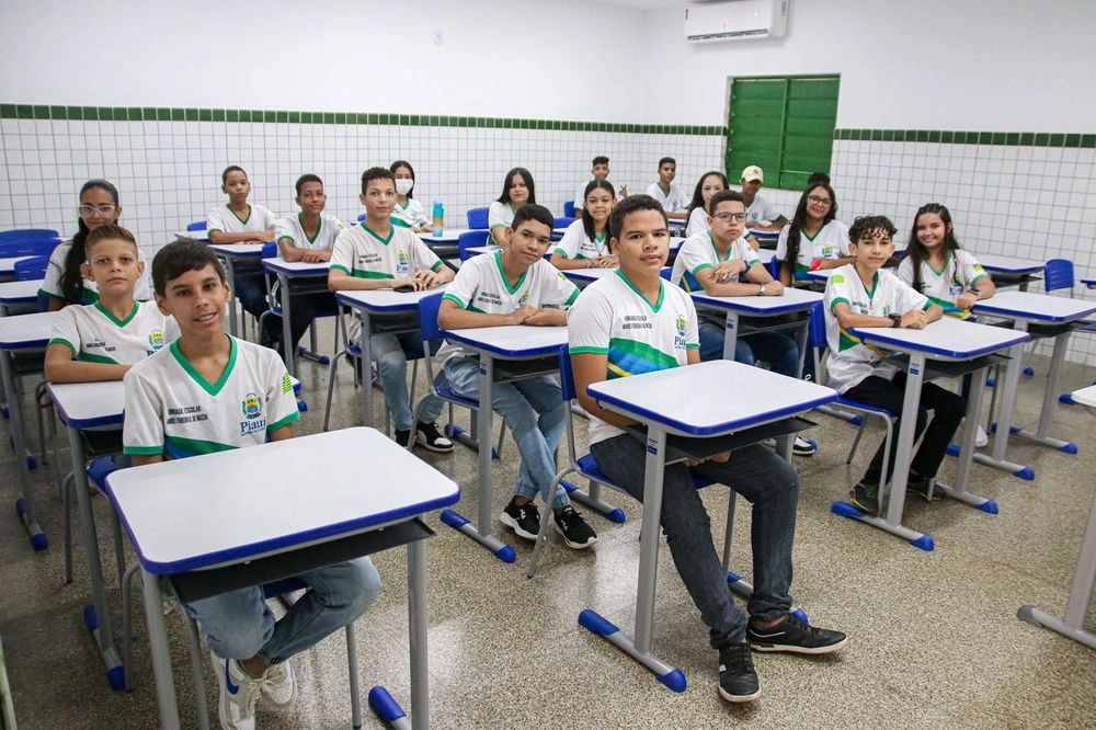 Estudantes da rede estadual de ensino