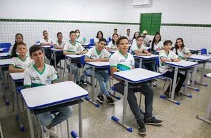 Estudantes da rede estadual de ensino (Foto: Reprodução)