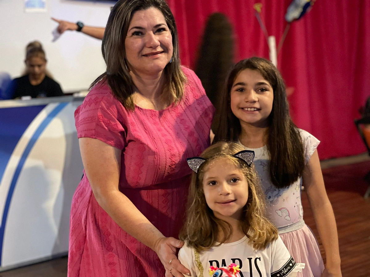 Família veio do Rio Grande do Sul e aproveitou para assistir ao espetáculo