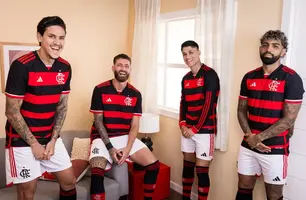 Flamengo lança nova camisa para temporada de 2024 (Foto: Divulgação/Adidas)