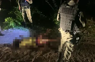 Homem é assassinado com quatro tiros na cabeça em rua de Parnaíba (Foto: Reprodução)