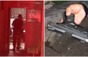 Homem surta após discussão e efetua vários tiros em bar na zona Norte de Teresina (Foto: Reprodução)