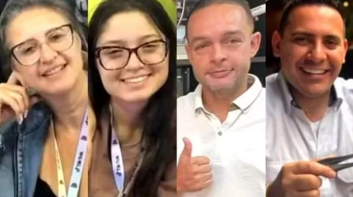 Luciana Rodzewics, Letícia Rodzewics Sakumoto, Raphael Torres e Cassiano Tete Teodoro