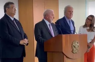 Lula anuncia Ricardo Lewandowski como ministro da Justiça no lugar de Dino (Foto: Reprodução)