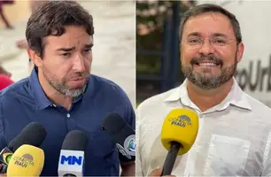 Marden Menezes e Fábio Novo (Foto: Tiago Moura / Conecta Piauí)