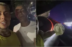 Romário bate em carro de MC Daniel, que diz: 'Tô errado, não tenho Copa do Mundo'