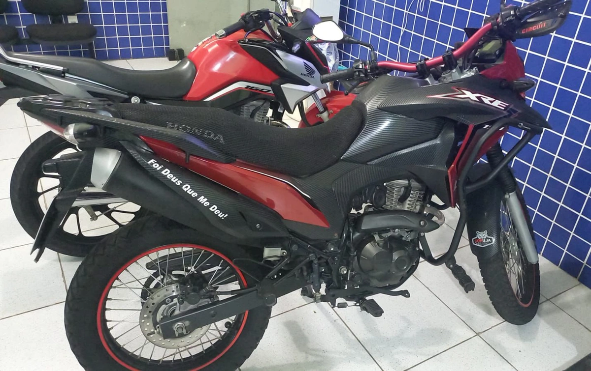 Motos apreendidas