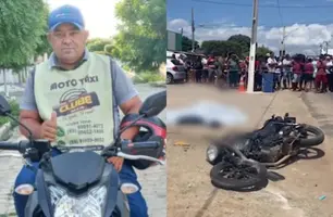 Mototaxista morre após acidente envolvendo ônibus escolar no Piauí (Foto: Instagram/Chico Pedrosa)