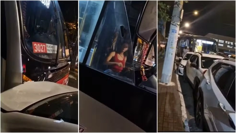 Mulher embriagada tenta roubar micro-ônibus em São Paulo