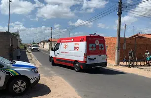 O Samu foi acionado para prestar socorro (Foto: Renato Carlos/Conecta Piauí)