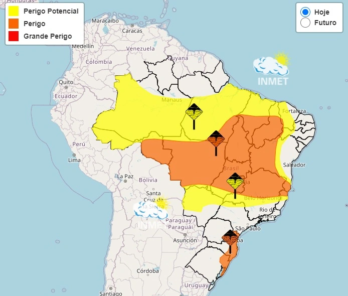 Piauí fica em alerta para chuvas intensas em todas as cidades