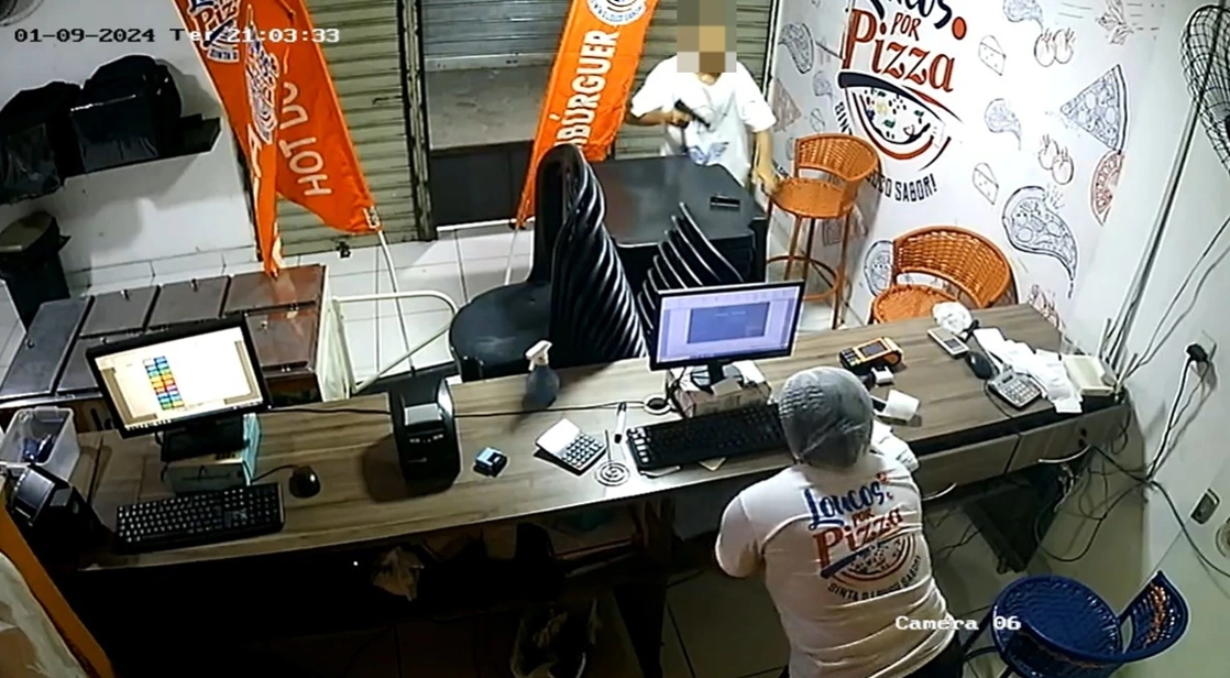 Pizzaria é assaltada na zona Sudeste de Teresina