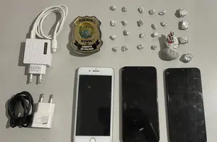 Polícia apreende adolescente suspeito de homicídio e tráfico em Luís Correia (Foto: Reprodução)