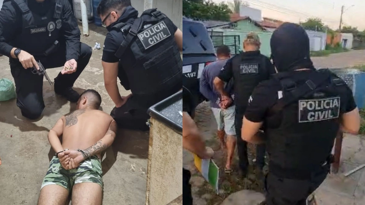 Polícia Civil prende dois por tráfico de drogas em Teresina