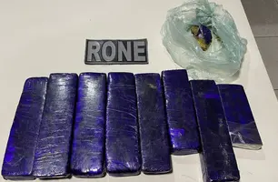 Polícia Militar apreende grande quantidade de drogas na zona Sul de Teresina (Foto: Reprodução/PM-PI)