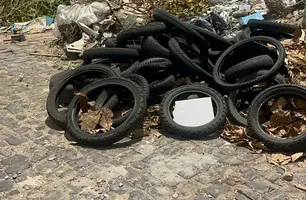 Por falta de máquina ,rua está há sete dias sem receber limpeza pública (Foto: Divulgação)