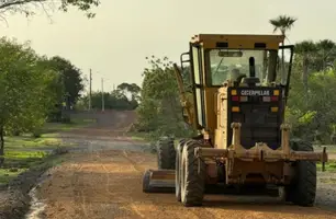 Prefeitura de Campo Maior realiza melhoras em estradas vicinais (Foto: Reprodução)