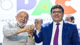 Presidente Lula e governador Rafael Fonteles (Foto: Reprodução/Ricardo Stuckert)