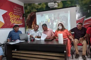 PT realiza primeira reunião do ano para tratar de estratégias em municípios do Piauí (Foto: Naiane Feitosa/Conecta Piauí)
