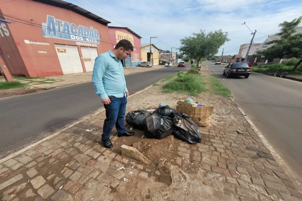 Secretário Municipal de Limpeza Pública de Timon, Carlos Zangirolani