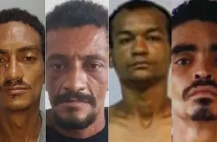 Suspeitos presos pela polícia (Foto: Reprodução)