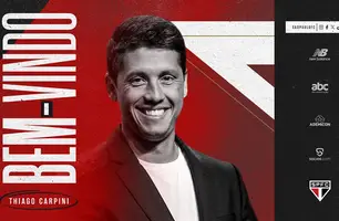 Thiago Carpini é o novo técnico do São Paulo (Foto: Reprodução)