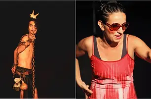 Tiago Silva e Andrea Cevidanes (Foto: Reprodução)