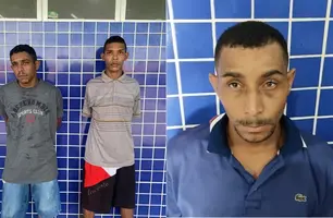 Trio é preso após polícia flagrar negociação de arma no Piauí (Foto: Divulgação)