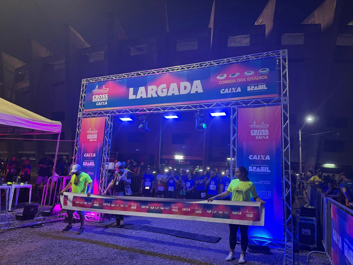 1ª edição do 'Cross Urbano' em Teresina reúne mais de 1.000 atletas no Albertão