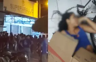 Adolescente de 16 anos é morta dentro de supermercado em Teresina (Foto: Reprodução)