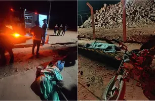 Adolescente morreu na hora; outros dois ficaram feridos (Foto: Reprodução)