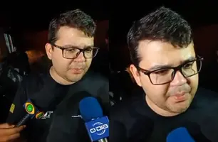 Após noite de homicídios, secretário visita zona Norte de Teresina pessoalmente (Foto: Reprodução/Santa Maria Web)