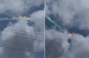 'Arco-íris de fogo': entenda fenômeno raro visto no céu do Piauí (Foto: Reprodução)