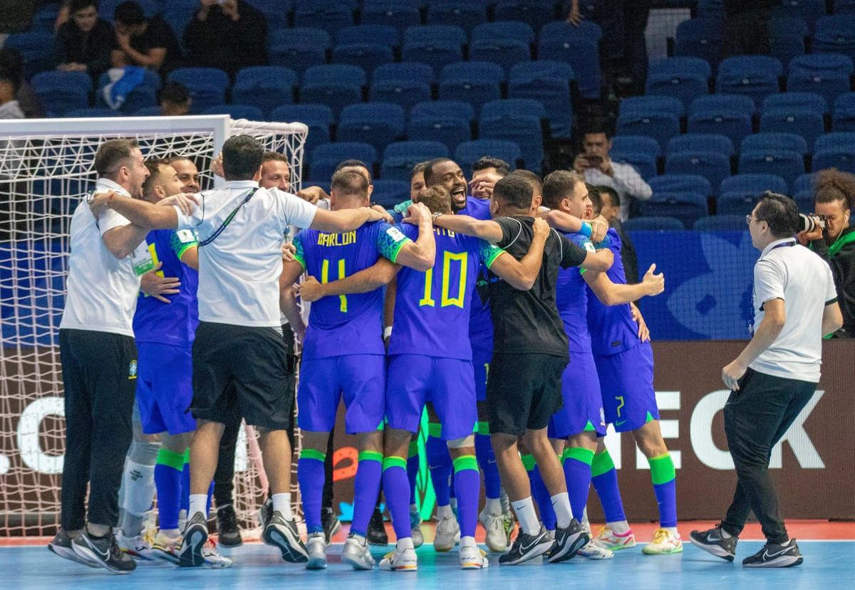 Brasil e Argentina se enfrentam na final da Copa do Mundo de Futsal 2024